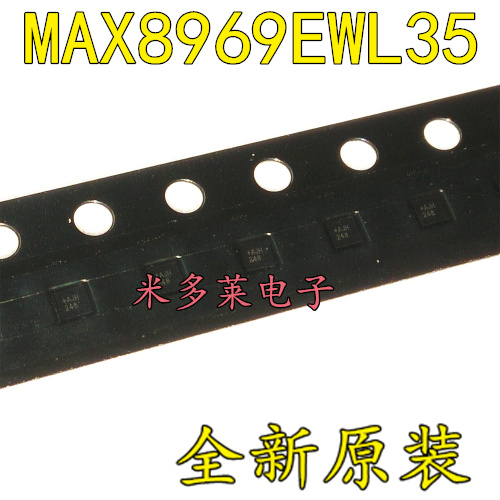 New original MAX8969EWL35BGA screen printing AJHMAX8969MAX8968 switching regulator