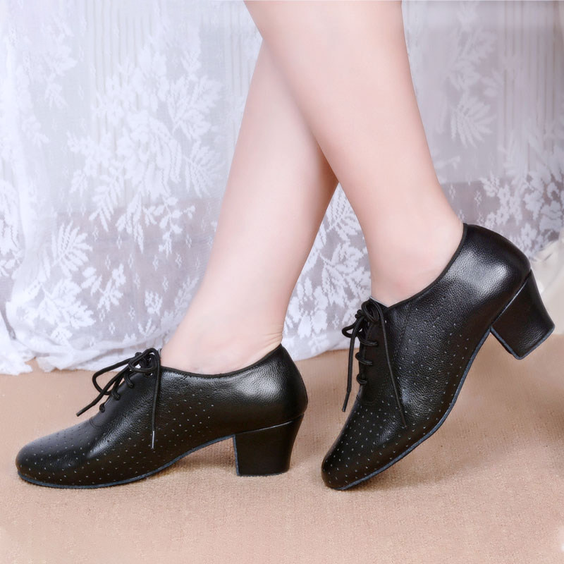 Bell Mengshi new Latin dance teacher shoes female professional adult social dance shoes high heels soft bottom practice