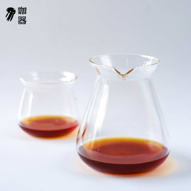 Picaro Same Style Coffee Sharing Pot Heat-Resistant High Borosilicate Glass Hand-Brew Tasting Cup Orea Cloud Kalita Pot