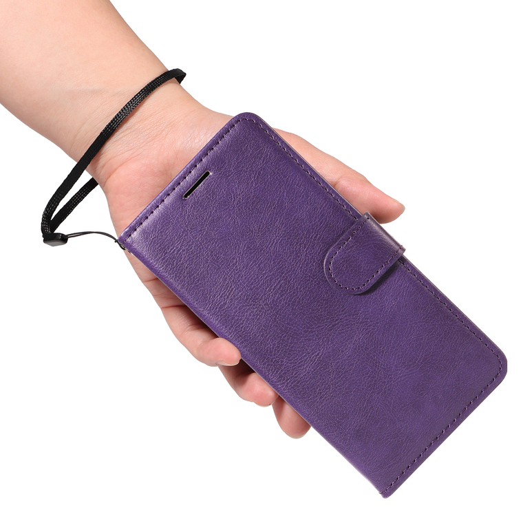 Leather Grain Flip Samsung Phone Case