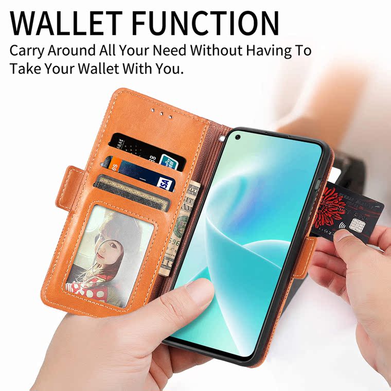 Nord N20 5G One Plus Synthetic Leather Wallets Folio Flip Phone Case