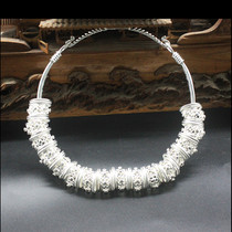 Kyary Miao ethnic silver accessories dress Item Circle Hat Accessories of Ethnic Minority Miao Miao silver sixteen buckle Ring Item Circle