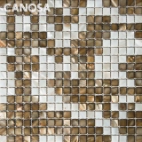 Kanosa Phoenix tu European Natural Shell Mosaic TV фоновая фона стена плитка головоломка гостиная декоративное написание