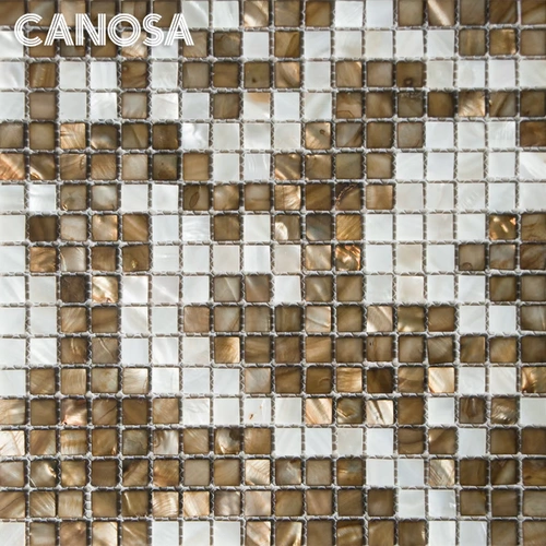 Kanosa Phoenix tu European Natural Shell Mosaic TV фоновая фона стена плитка головоломка гостиная декоративное написание