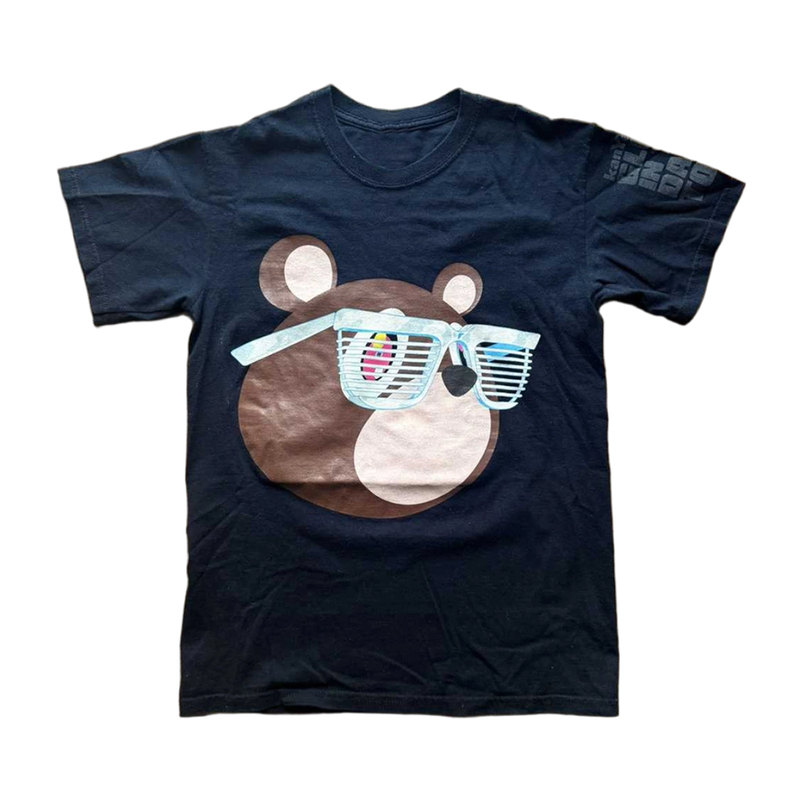 Kanye West 2007 Tour Dropout Bear Tee Collaboration Rap T-Shirt Trendy Kanye West 2007 Tour Dropout Bear Tee Collaboration Rap T-Shirt Trendy