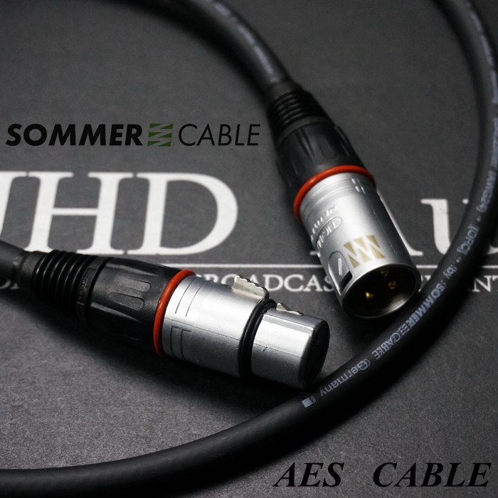 German suma SOMMER Fever Reference Level AES Digital Balance Line 110 European Digital coaxial Signal Line