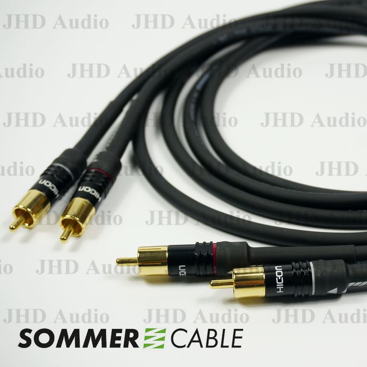 Imported German SOMMER CABLE Professional fever HIFI RCA Audio Line Signal Line Double Lotus Line