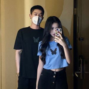 【百人验货】夜光情侣装短T恤