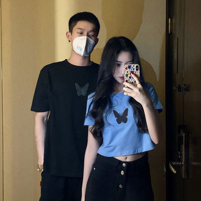 【百人验货】夜光情侣装短T恤