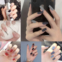 Mechia can be removed with removable and removable wearable fake nail patch female finished product repeatedly pregnant student jelly glue