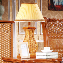  Real rattan table lamp Rattan furniture