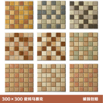 Meijia building materials ceramic mosaic tile retro American rural style toilet wall tile background wall