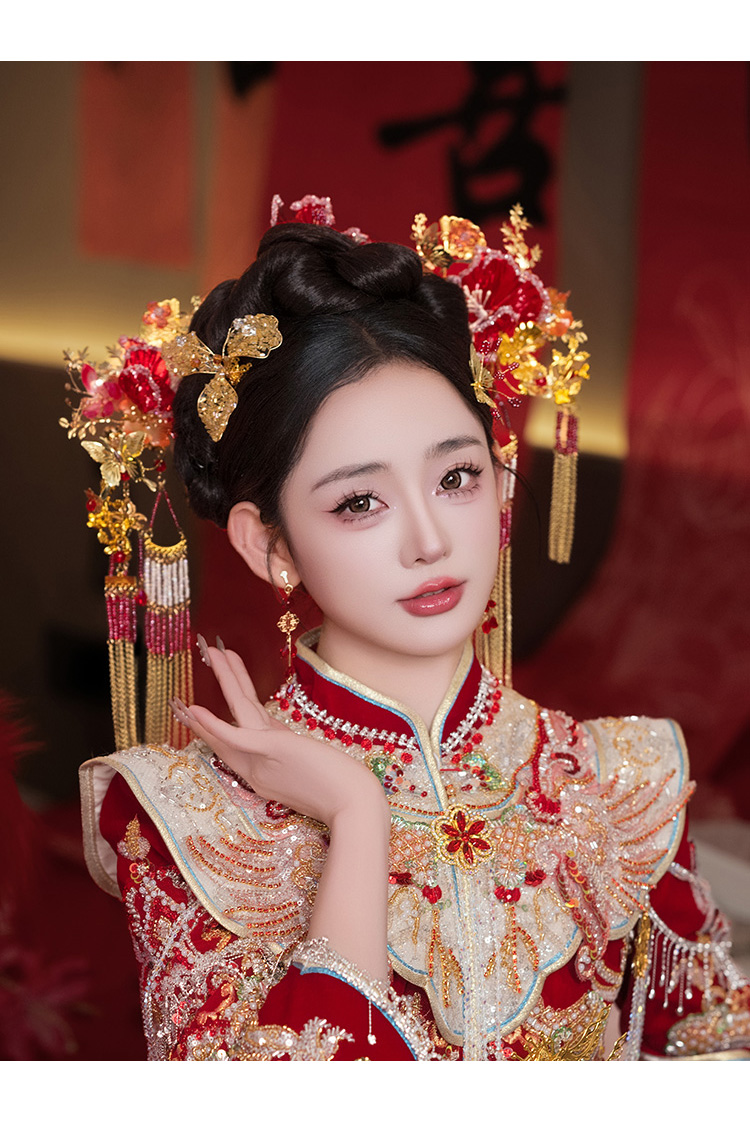 刺繍漢服 中華服 チャイナ服 撮影 演奏会 花火会 パーティー