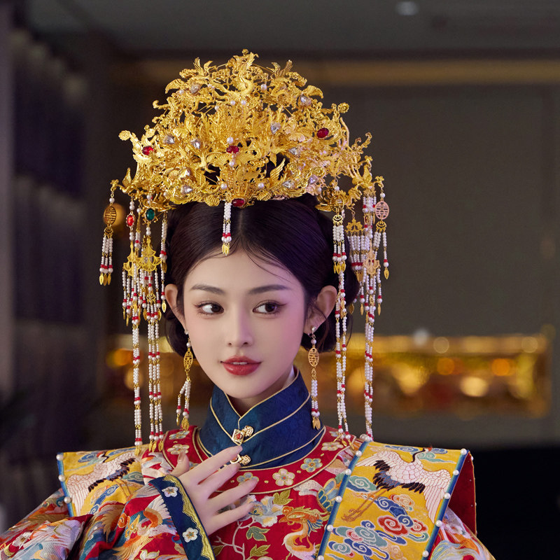 ヘアアクセサリー レディース 中国風 古風 ウェディング 漢服 鳳冠 唐風 オリジナルデザイン 手作り 金属製 結婚式 ブライダル ヘッドドレス  髪飾り セット 楽天市場】漢服用 王冠 中華 ウエディング 髪飾りセット 中国風 古代結婚式 花嫁用 ヘアアクセサリー 中国時代劇 ... 中国 漢服 ヘアアクセサリー 女性用 ヴィンテージ パール ウェディング ヘアピン ブライダル ヘアスティック レトロ ブライダル