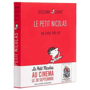 【中商原版】【法国法文版】小尼古拉立体书法文原版Le Petit Nicolas.Un livre pop-up Rene Goscinny Gallimard 勒内戈西尼