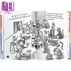 Remy Sneakers And The Lost Treasure Remy Sneakers #2 小浣熊雷米2 儿童初级章节书故事漫画 精装 英文原版 7-10岁【中商原版】