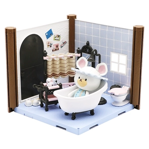 Bandai, японский школьный конструктор, игрушка, фигурка, комплект, с медвежатами