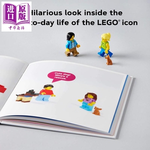 乐高 人仔的秘密生活（趣味指南） 英文原版 LEGO Small Parts: The Secret Life of Minifigures【中商原版】