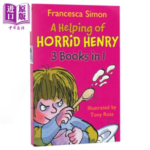 Horrid Henry 淘气包亨利 3个故事合集 亨利的帮忙 儿童经典文学故事带插图 英文原版 7-12岁 暑期书单【中商原版】