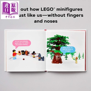 乐高 人仔的秘密生活（趣味指南） 英文原版 LEGO Small Parts: The Secret Life of Minifigures【中商原版】