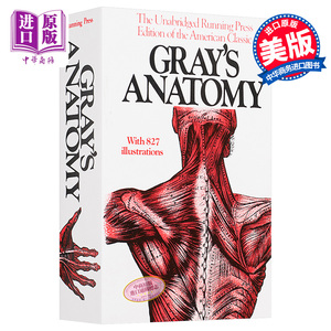 预售 格氏解剖学 英文原版 Gray’s Anatomy Henry Gray【中商原版】
