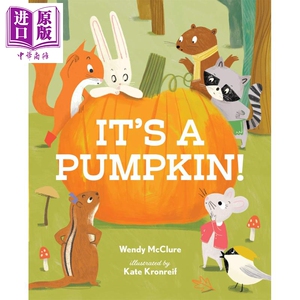 Kate Kronreif 这是一个南瓜哦 It’s a Pumpkin! 精品绘本 低幼亲子故事绘本 精装 英文原版 3-6岁【中商原版】