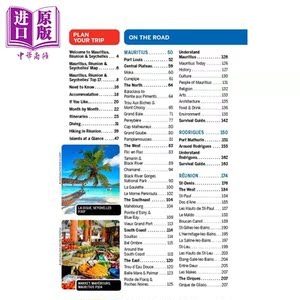 Mauritius Reunion & Seychelles 10 英文原版 毛里求斯及塞舌尔群岛旅游指南（第10版） Lonely Planet 孤独星球【中商原版】