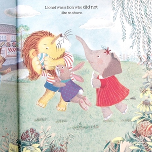 Lisa Sheehan：Lionel and the Lion’s Share 莱昂与狮子的分享会 精品绘本 低幼亲子故事绘本 平装 英文原版 3-6岁【中商原