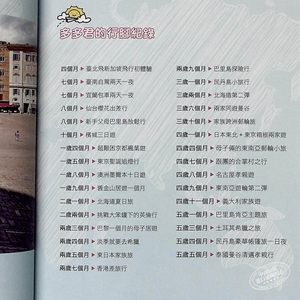 把拖油瓶养成小旅伴 0-6岁亲子旅游全攻略 时报 主题旅游 亲子旅游经验分享 港台原版 【中商原版】