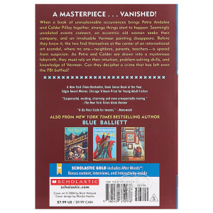 Scholastic Gold: Chasing Vermeer 英文原版 追寻维米尔 Blue Balliett 冒险小说【中商原版】