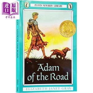 预售 纽伯瑞：亚当的道路 1943纽伯瑞金奖 Adam of the road 暑期必读 儿童获奖经典文学故事插图小说英文原版 7-12岁【中商原版】