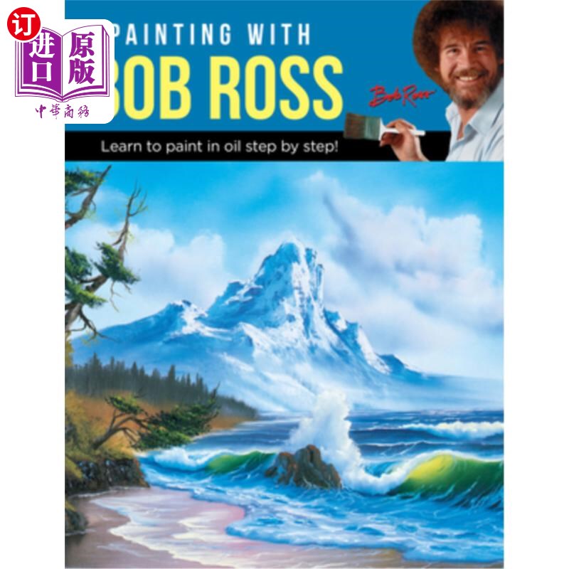 Direct Order from Overseas: Painting with Bob Ross: Learn to Paint in Oil Step by Step! Painting with Bob Ross: Learn Oil Painting Step by Step!