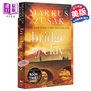 克雷的桥（偷书贼作者新作）英文原版 Bridge of Clay 小说 Markus Zusak【中商原版】
