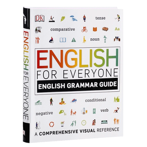 预售 DK英语语法 DK人人学英语语法指南 英文原版DK-English for Everyone Grammar Guide英语自学书籍 【中商原版】进口书