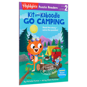Kit Kaboodle Camping Highlights分级阅读2级 低幼亲子阅读启蒙故事绘本 平装 英文原版 5-6岁【中商原版】