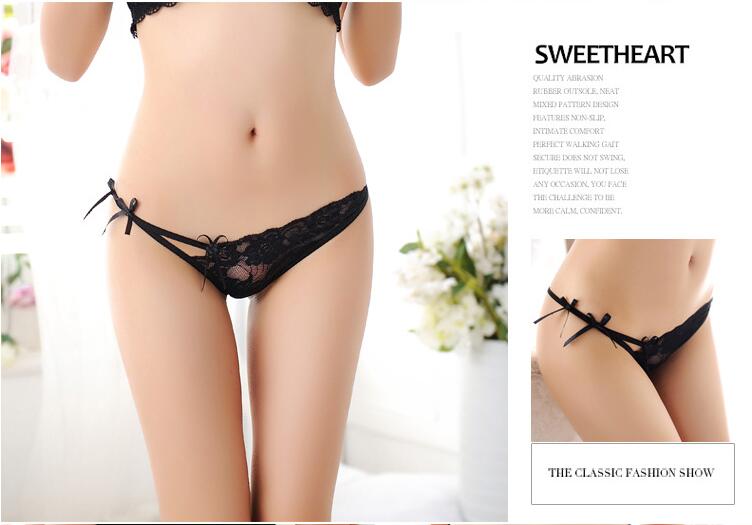[]] 4 hộp quà tặng phụ nữ đồ lót phối cảnh gợi cảm rỗng thong eo thấp quần gợi cảm quần lót đúc 