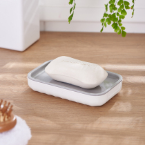 Bathroom double-layer creative lidless storage without punching countertop bathroom drain Nordic ins soap box soap box