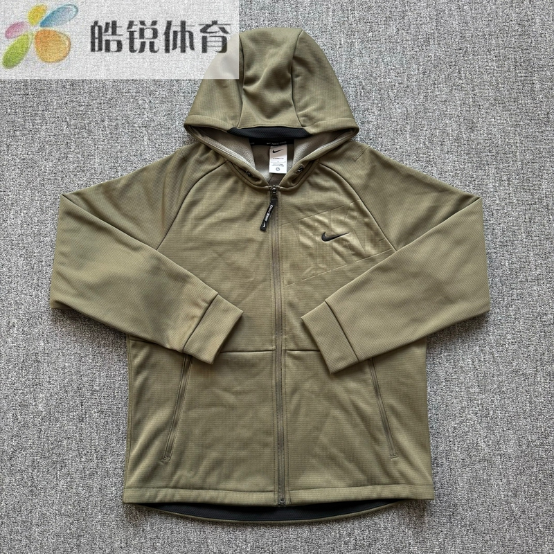 Nike Therma-Fit Nike Men's Pro Running Sports Training Fleece Hooded Jacket Fn3057