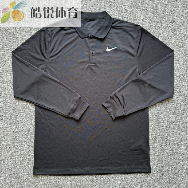 Nike Dri-Fit Nike Men's Golf Quick-Drying Breathable Long-Sleeve Lapel Polo Long-Sleeve Dn2345-010 Nike Dri-Fit Nike Men's Golf Quick-Drying Breathable Long-Sleeve Lapel Polo Long-Sleeve Dn2345-010