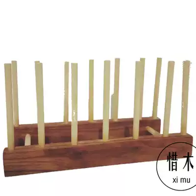 Cherish woodworking workshop Drain rack experience class Drain rack Wood woodworking workshop Store course Cultural and creative wood DIY materials