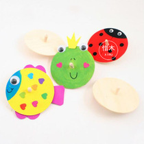 Cherish Wood Nursery Handmade Material Handmade Diy Children Handmade Toddler Hand DIY Wooden Big Tops