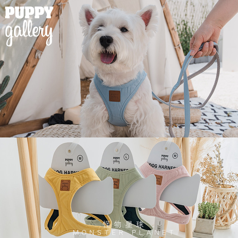 South Korea PuppyGallery Makaron Bridge Dog Traction Dog Straight Walking Dog Collapse