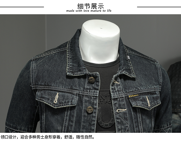 A3451 2020K ÁO SƠ MI NỮ QIUTYGF MÙA XUÂN THU ĐÔNG PHỤC CỔ CỔ ĐIỂN THỜI TRANG NỮ JEAN BÒ G05 SẢN PHẨM MỚI