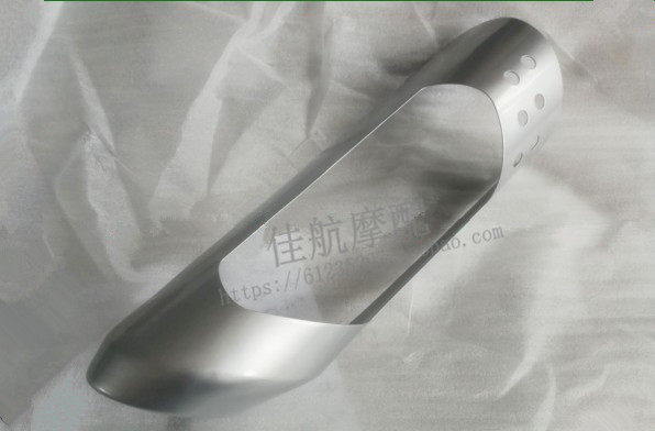 Kelwey Retro Prince 202 QJ200-2H muffler exhaust tube decorative cover anti - hot