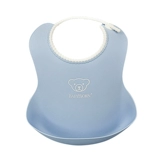 Детский нагрудник для еды, трехмерный слюнявчик, водонепроницаемая розовая гуашь