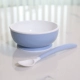 Чаша+ложка разборка один набор макарон синий
