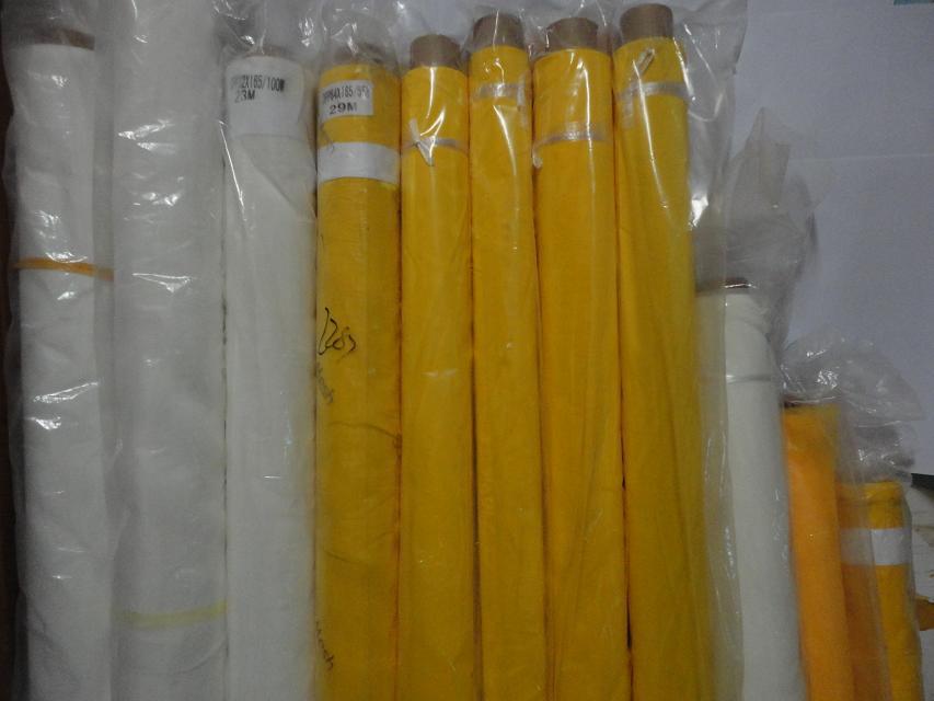 Import online version printed polyester fiber mesh yarn printing plate-making mesh yarn printing screen cloth 450 mesh