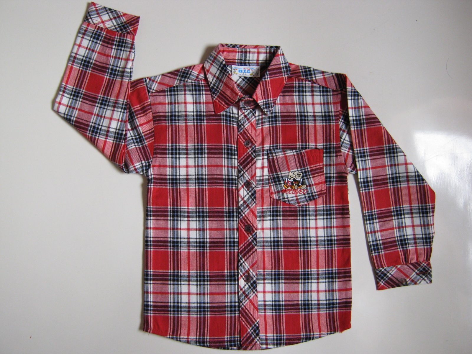 Chemise enfant à manche longue - Ref 2083911 Image 7
