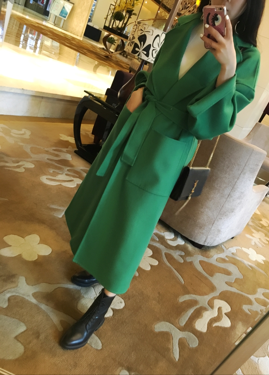 Có hình dạng và màu sắc, để bạn không giống nhau trong mùa thu và mùa đông! Áo khoác cashmere nữ hai mặt áo khoác cardigan nữ