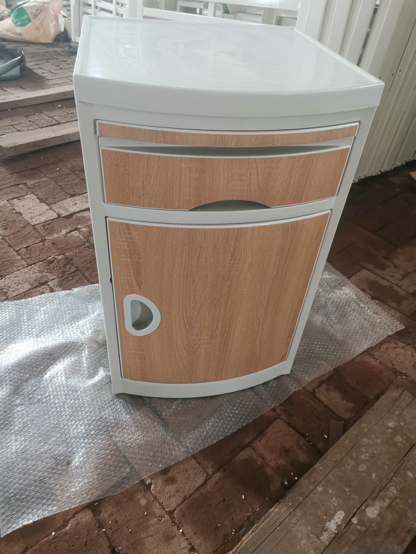 AS Bed Head Cabinet ABS Engineering Plastics Bed Head Cabinet Assembled nightstand 480 * 480 * 760